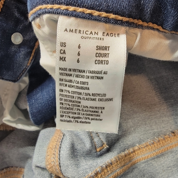 American Eagle Next Level Stretch High-Rise Jegging Jeans 6 Short - Picture 5 of 5